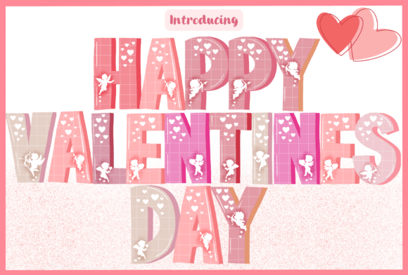 Celebrate Love with the Happy Valentines Day Font