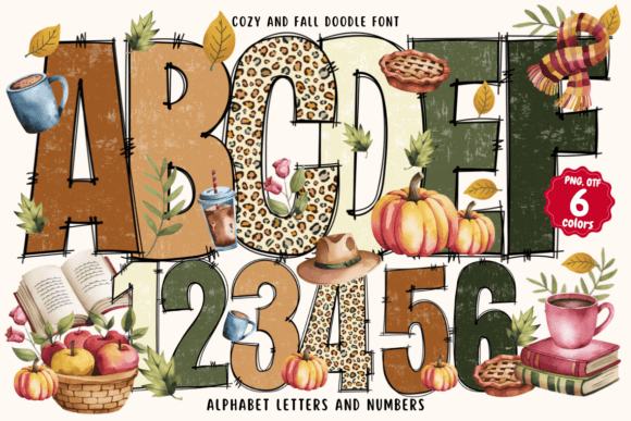 Cozy and Fall Doodle: A Designer's Autumn Typography Guide