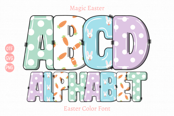 Designing with Delight: The Magic Easter Font