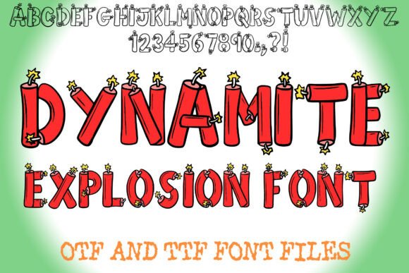 Dynamite Explosion: Creative Typography for Impactful Design