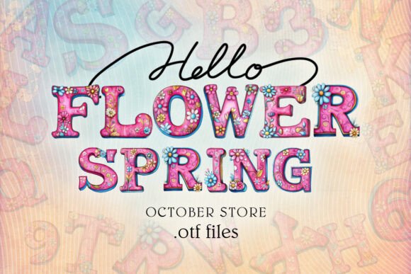 Flower Spring: A Fresh Font for Child-Centric Design