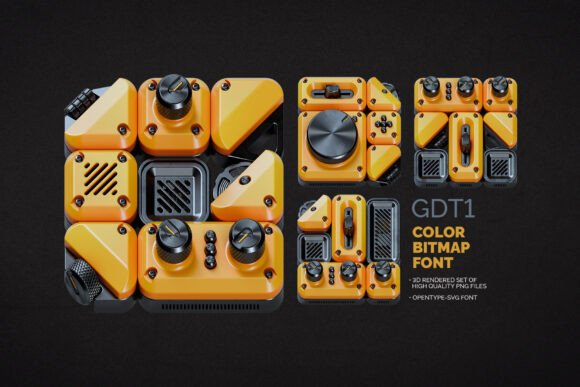 Gdt1: The Vintage Analog Typeface for Modern Design
