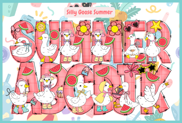 Injecting Playful Authenticity with the Silly Goose Summer Font