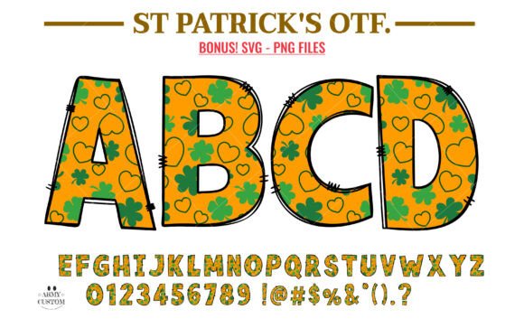 St. Patrick's Day Hearts: A Festive Design Asset